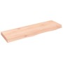 Estante de pared madera maciza roble sin tratar 100x30x(2-6) cm von , Regale und Regale - Ref: Foro24-363562, Preis: 74,32 €,...