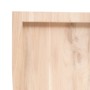 Estante de pared madera maciza roble sin tratar 100x30x(2-6) cm von , Regale und Regale - Ref: Foro24-363562, Preis: 74,32 €,...
