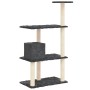 Rascador para gatos con postes de sisal gris oscuro 119 cm von , Katzenmöbel - Ref: Foro24-171520, Preis: 42,41 €, Rabatt: %