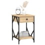 Mesitas noche 2 uds madera contrachapada color roble 40x42x60cm von , Nachttische - Ref: Foro24-826338, Preis: 88,28 €, Rabat...