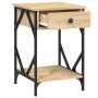 Mesitas noche 2 uds madera contrachapada color roble 40x42x60cm von , Nachttische - Ref: Foro24-826338, Preis: 88,28 €, Rabat...