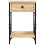 Mesitas noche 2 uds madera contrachapada color roble 40x42x60cm von , Nachttische - Ref: Foro24-826338, Preis: 88,28 €, Rabat...