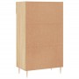 Zapatero madera de ingeniería roble Sonoma 60x35x105 cm by , Closets and storage - Ref: Foro24-829599, Price: 79,75 €, Discou...