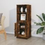 Aparador alto madera contrachapada roble humo 36x35,5x103,5 cm by , Sideboards - Ref: Foro24-816325, Price: 66,32 €, Discount: %