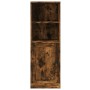 Aparador alto madera contrachapada roble humo 36x35,5x103,5 cm by , Sideboards - Ref: Foro24-816325, Price: 66,32 €, Discount: %