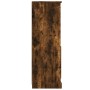 Aparador alto madera contrachapada roble humo 36x35,5x103,5 cm by , Sideboards - Ref: Foro24-816325, Price: 66,32 €, Discount: %