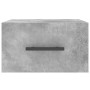 Mesita de noche de pared color gris hormigón 35x35x20 cm von , Schließfächer und Lagerschränke - Ref: Foro24-829876, Preis: 2...