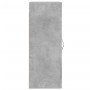 Armario de pared madera ingeniería gris hormigón 34,5x34x90 cm de , Aparadores - Ref: Foro24-830496, Precio: 40,92 €, Descuen...