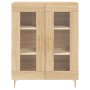 Aparador de madera de ingeniería roble Sonoma 69,5x34x90 cm de , Aparadores - Ref: Foro24-827775, Precio: 90,64 €