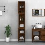Armario de baño madera contrachapada roble marrón 30x30x190 cm von , Badezimmerwaschtische - Ref: Foro24-819803, Preis: 115,2...