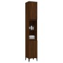 Armario de baño madera contrachapada roble marrón 30x30x190 cm von , Badezimmerwaschtische - Ref: Foro24-819803, Preis: 115,2...