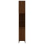 Armario de baño madera contrachapada roble marrón 30x30x190 cm von , Badezimmerwaschtische - Ref: Foro24-819803, Preis: 115,2...