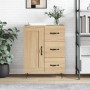 Aparador de madera de ingeniería roble Sonoma 69,5x34x90 cm de , Aparadores - Ref: Foro24-830255, Precio: 93,30 €, Descuento: %