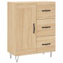 Aparador de madera de ingeniería roble Sonoma 69,5x34x90 cm de , Aparadores - Ref: Foro24-830255, Precio: 93,30 €, Descuento: %