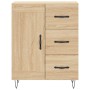 Aparador de madera de ingeniería roble Sonoma 69,5x34x90 cm de , Aparadores - Ref: Foro24-830255, Precio: 93,30 €, Descuento: %