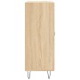 Aparador de madera de ingeniería roble Sonoma 69,5x34x90 cm de , Aparadores - Ref: Foro24-830255, Precio: 93,30 €, Descuento: %
