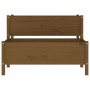Jardinera de madera de pino maciza marrón miel 110x84x75 cm von , Töpfe und Pflanzgefäße - Ref: Foro24-822265, Preis: 158,32 ...