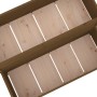 Jardinera de madera de pino maciza marrón miel 110x84x75 cm von , Töpfe und Pflanzgefäße - Ref: Foro24-822265, Preis: 158,32 ...