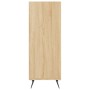 Estantería madera de ingeniería roble Sonoma 34,5x32,5x90 cm de , Aparadores - Ref: Foro24-828703, Precio: 40,16 €, Descuento: %