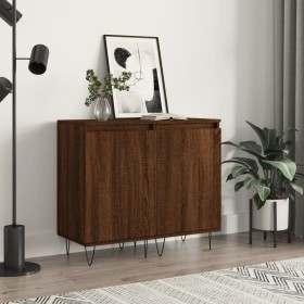 Aparadores 2 uds madera de ingeniería marrón roble 40x35x70 cm de , Aparadores - Ref: Foro24-831067, Precio: 60,15 €, Descuen...
