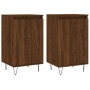 Aparadores 2 uds madera de ingeniería marrón roble 40x35x70 cm de , Aparadores - Ref: Foro24-831067, Precio: 60,15 €, Descuen...