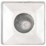 Tapas para postes 6 uds metal galvanizado globo final 71x71 mm von , Zubehör für Tore und Zäune - Ref: Foro24-145497, Preis: ...