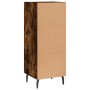 Aparador madera de ingeniería roble ahumado 34,5x34x90 cm by , Sideboards - Ref: Foro24-828625, Price: 75,41 €, Discount: %