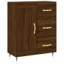 Aparador de madera de ingeniería marrón roble 69,5x34x90 cm de , Aparadores - Ref: Foro24-830243, Precio: 77,56 €, Descuento: %