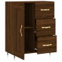 Aparador de madera de ingeniería marrón roble 69,5x34x90 cm de , Aparadores - Ref: Foro24-830243, Precio: 77,56 €, Descuento: %