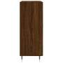 Aparador de madera de ingeniería marrón roble 69,5x34x90 cm de , Aparadores - Ref: Foro24-830243, Precio: 77,56 €, Descuento: %