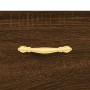 Aparador de madera de ingeniería marrón roble 69,5x34x90 cm de , Aparadores - Ref: Foro24-830243, Precio: 77,56 €, Descuento: %