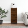 Aparador madera de ingeniería marrón roble 34,5x34x90 cm de , Aparadores - Ref: Foro24-828627, Precio: 74,95 €, Descuento: %
