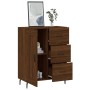Aparador de madera de ingeniería marrón roble 69,5x34x90 cm by , Sideboards - Ref: Foro24-830283, Price: 123,67 €, Discount: %