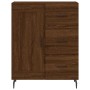 Aparador de madera de ingeniería marrón roble 69,5x34x90 cm by , Sideboards - Ref: Foro24-830283, Price: 123,67 €, Discount: %