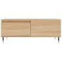 Mesa de centro madera contrachapada roble Sonoma 90x50x36,5 cm by , Coffee table - Ref: Foro24-830799, Price: 69,13 €, Discou...
