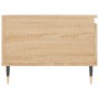 Mesa de centro madera contrachapada roble Sonoma 90x50x36,5 cm by , Coffee table - Ref: Foro24-830799, Price: 69,13 €, Discou...