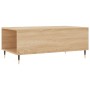 Mesa de centro madera contrachapada roble Sonoma 90x50x36,5 cm by , Coffee table - Ref: Foro24-830799, Price: 69,13 €, Discou...