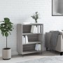 Estantería madera de ingeniería gris Sonoma 69,5x32,5x90 cm de , Librerías y estanterías - Ref: Foro24-828362, Precio: 56,18 ...