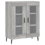Aparador de madera de ingeniería gris Sonoma 69,5x34x90 cm von , Sideboards - Ref: Foro24-827810, Preis: 87,29 €, Rabatt: %