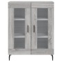 Aparador de madera de ingeniería gris Sonoma 69,5x34x90 cm von , Sideboards - Ref: Foro24-827810, Preis: 87,29 €, Rabatt: %