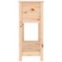 Jardinera con estante madera maciza de pino 111,5x34,5x81 cm von , Töpfe und Pflanzgefäße - Ref: Foro24-823766, Preis: 87,57 ...
