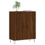 Aparador de madera de ingeniería marrón roble 69,5x34x90 cm von , Sideboards - Ref: Foro24-827723, Preis: 76,00 €, Rabatt: %