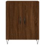 Aparador de madera de ingeniería marrón roble 69,5x34x90 cm von , Sideboards - Ref: Foro24-827723, Preis: 76,00 €, Rabatt: %
