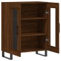 Aparador de madera de ingeniería marrón roble 69,5x34x90 cm de , Aparadores - Ref: Foro24-827819, Precio: 90,25 €, Descuento: %