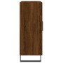 Aparador de madera de ingeniería marrón roble 69,5x34x90 cm de , Aparadores - Ref: Foro24-827819, Precio: 90,25 €, Descuento: %