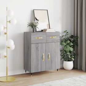 Aparador de madera de ingeniería gris Sonoma 69,5x34x90 cm de , Aparadores - Ref: Foro24-827962, Precio: 90,52 €, Descuento: %