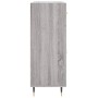 Aparador de madera de ingeniería gris Sonoma 69,5x34x90 cm by , Sideboards - Ref: Foro24-827962, Price: 90,52 €, Discount: %