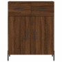 Aparador de madera de ingeniería marrón roble 69,5x34x90 cm von , Sideboards - Ref: Foro24-827995, Preis: 100,43 €, Rabatt: %