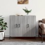 Aparador de madera de ingeniería gris Sonoma 90x34x80 cm von , Sideboards - Ref: Foro24-828114, Preis: 84,24 €, Rabatt: %