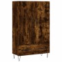 Aparador alto madera de ingeniería roble ahumado 69,5x31x115 cm by , Sideboards - Ref: Foro24-828233, Price: 70,07 €, Discoun...